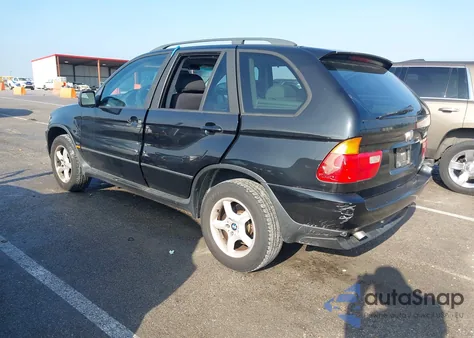 2003 BMW X5 3.0I z USA, uszkodzony, nr VIN 5UXFA53533LV99814